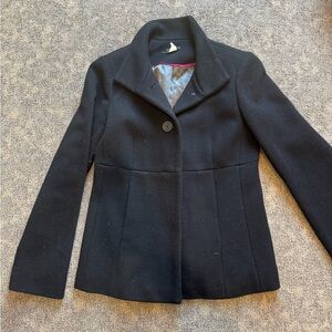 J. Crew Black Pea Coat for Women